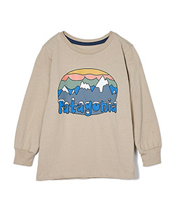 patagonia / 童裝 圖樣 長袖 T恤（2～5歲）