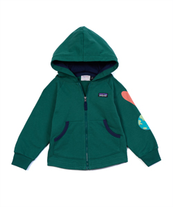 patagonia / 童裝 Baby Full-Zip Hoody Sweatshirt