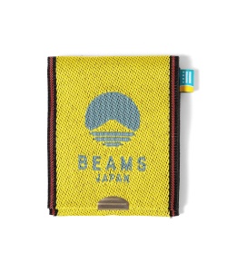 高田織物 × BEAMS JAPAN / 別注 LOGO 卡夾零錢包