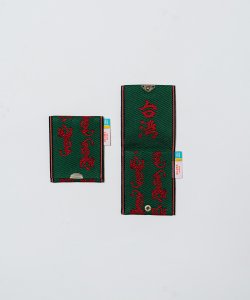BEAMS JAPAN / 高田織物 台灣 別注 龍紋 卡夾
