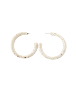 L’INDO CHINEUR / Twisted hoop earrings