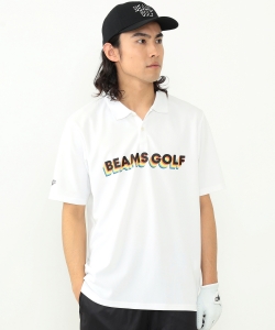 BEAMS GOLF ORANGE LABEL / 男裝 層次 LOGO POLO衫