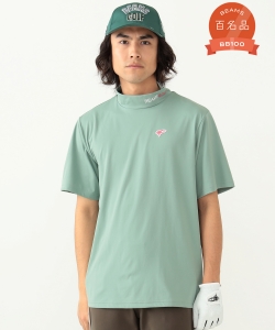 BEAMS GOLF ORANGE LABEL / 男裝 簡約 LOGO 小高領 上衣