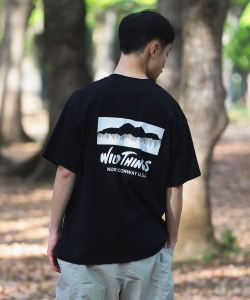 WILD THINGS x B:MING by BEAMS / 別注 男裝 LOGO 短袖 T恤