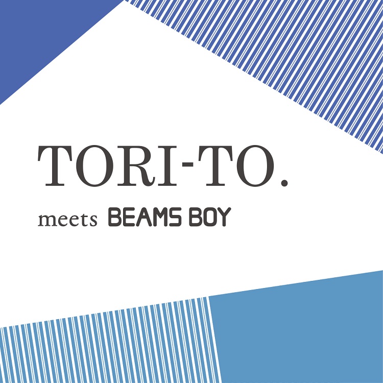 TORI-TO × BEAMS BOY ☆ウエスト切替 ワンピース+