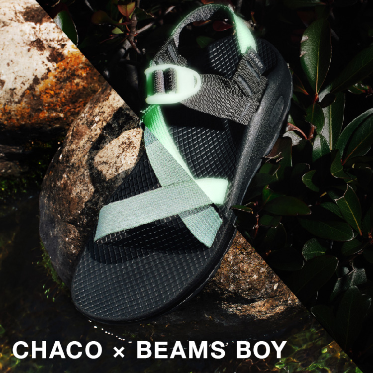 CHACO × BEAMS BOY｜採用夜光材料和特殊配色的『Z/CLOUD』