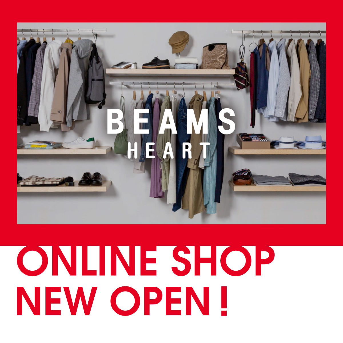 BEAMS HEART支線品牌 | BEAMS ONLINE SHOP 全新上線！
