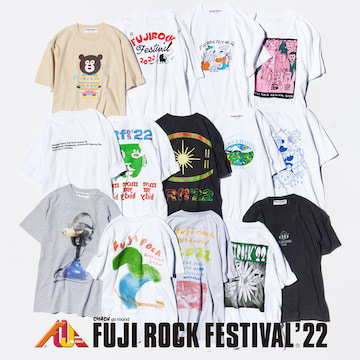 『FUJI ROCK FESTIVAL'22 × BEAMS』官方T恤系列今年也沒有缺席！