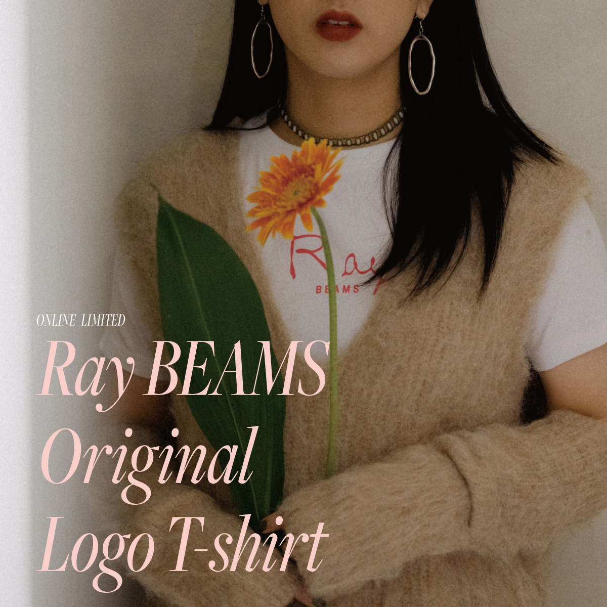 獻給熱愛時髦的女性，〈Ray BEAMS〉LOGO T-SHIRT於官方網站限定販售