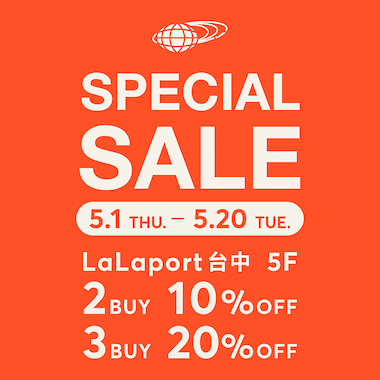 「BEAMS SPECIAL SALE」at LaLaport台中5F 限定展開
