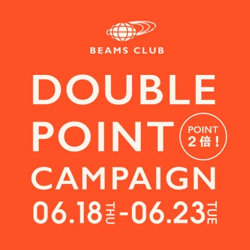 BEAMS CLUB TAIWAN「購物金雙倍回饋」活動