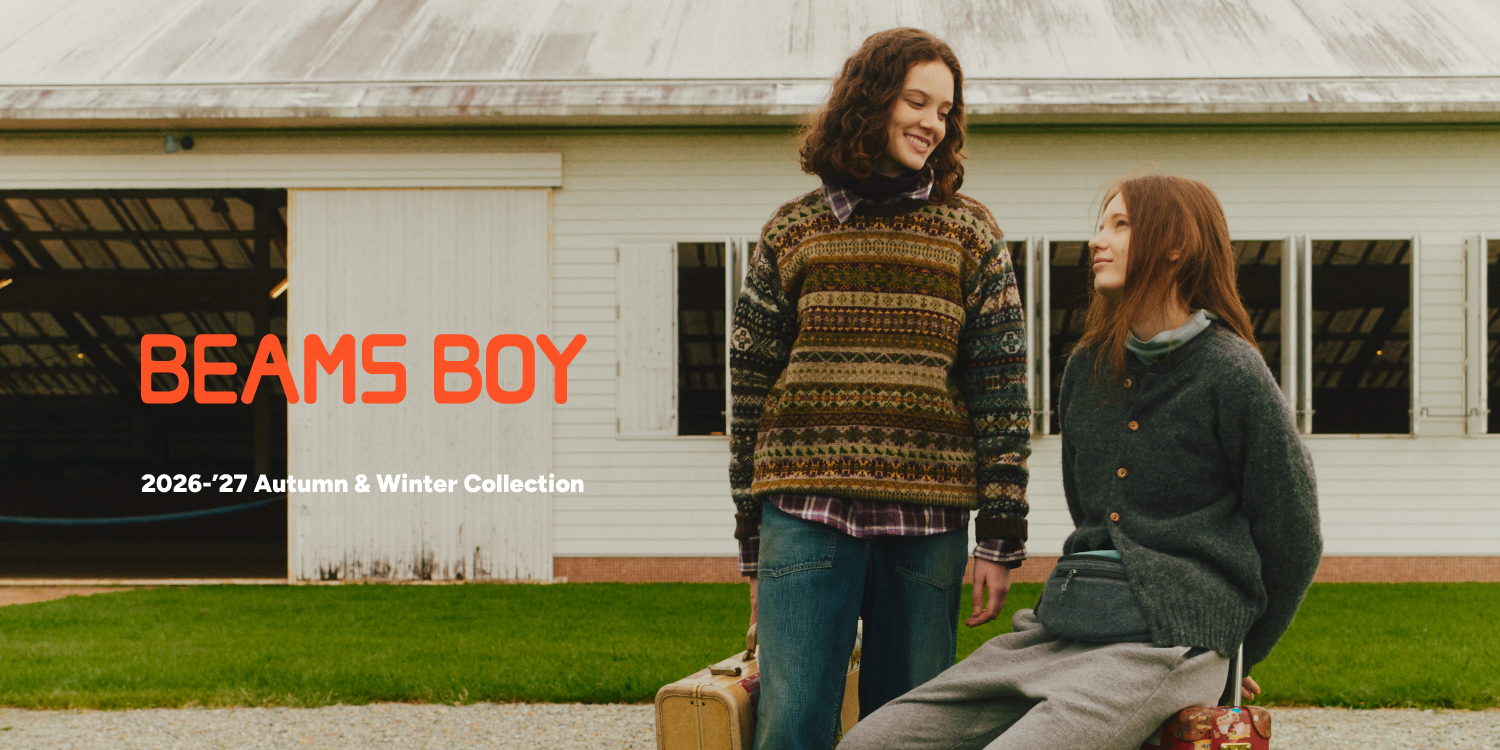 〈BEAMS BOY〉所提案的2026年秋冬季節主題，在日常享受戶外風格｜BEAMS BOY 2026-27  Autumn & Winter