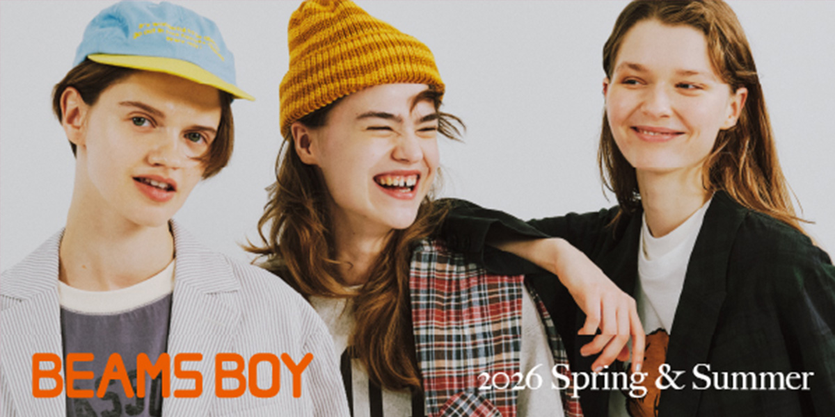 由〈BEAMS BOY〉所提案的輕盈學院風格｜OFFICIAL SUMMER HANDBOOK Vol.1