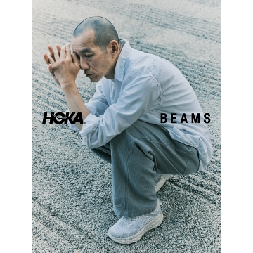 〈HOKA〉與〈BEAMS〉首次攜手合作，經典『Bondi 7』融合〈BEAMS〉獨有的設計美學