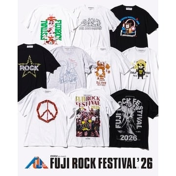 FUJI ROCK FESTIVAL'26 × BEAMS官方T恤將於7月11日正式展開販售