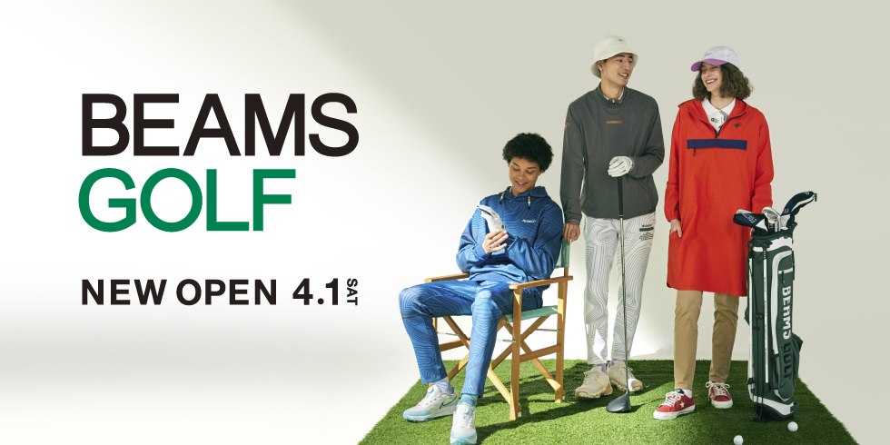 BEAMS GOLF〉 POP-UP SHOP 海外初登場｜BEAMS