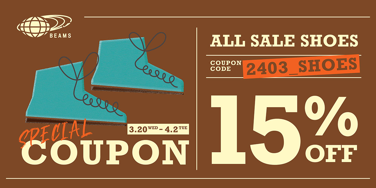24SS SPECIAL COUPON  ALL SALE SHOES
