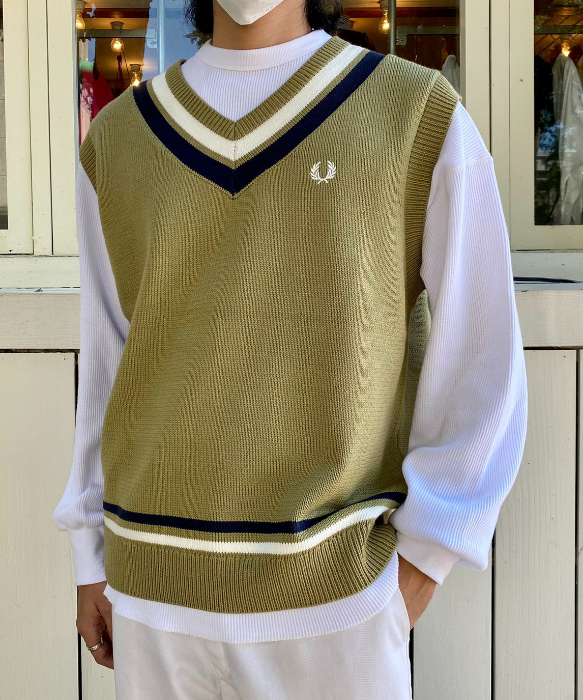 FRED PERRY × BEAMS 別注 Tilden Vest - ベスト