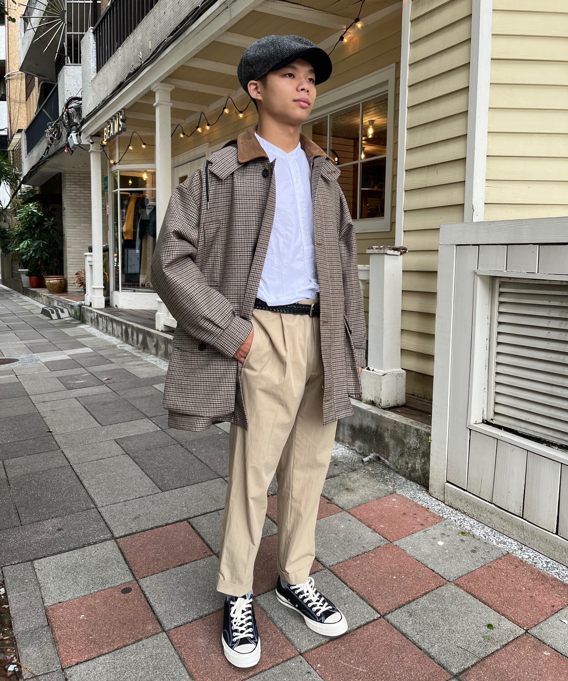 Ash（109018） 穿搭｜BEAMS